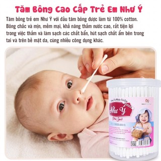 BÔNG TĂM TRẺ EM ( 1 BỊCH 200 CÂY )