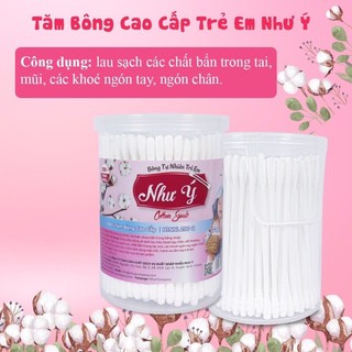 BÔNG TĂM TRẺ EM ( 1 BỊCH 200 CÂY )