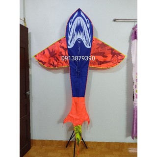 Diều cá mập 2.4m khổng lồ tặng 50m dây