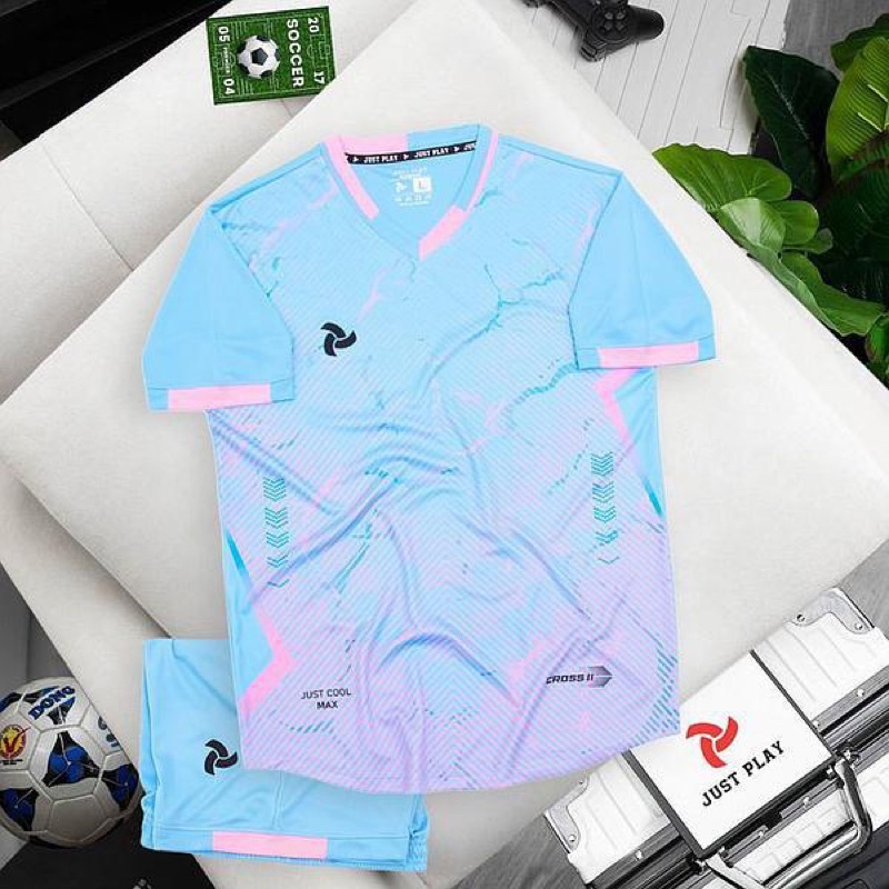 Quần Áo Bóng Đá JP CROSS II Không Logo Chất Vải J-lite chuyên dụng mềm mại, thoáng khí Cao Cấp