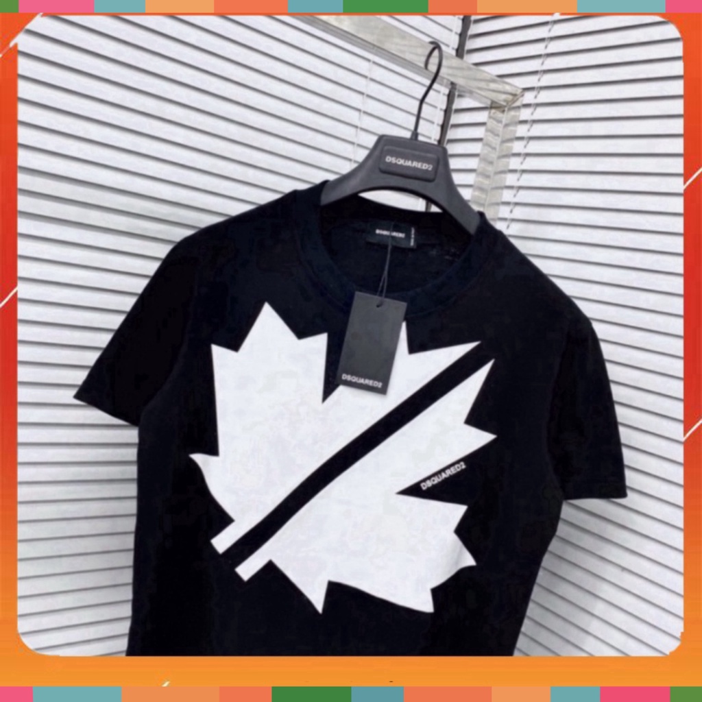 Áo phông nam nữ in hình logo lá chữ DSQ2 vải dày dặn co giãn 4 chiều cao cấp.hot 2023  Giá sinh viên | BigBuy360 - bigbuy360.vn