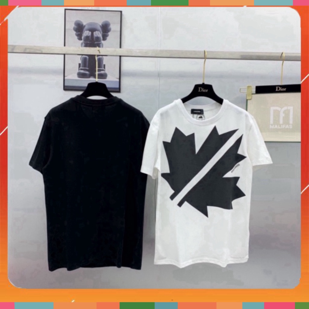 Áo phông nam nữ in hình logo lá chữ DSQ2 vải dày dặn co giãn 4 chiều cao cấp.hot 2023  Giá sinh viên | BigBuy360 - bigbuy360.vn