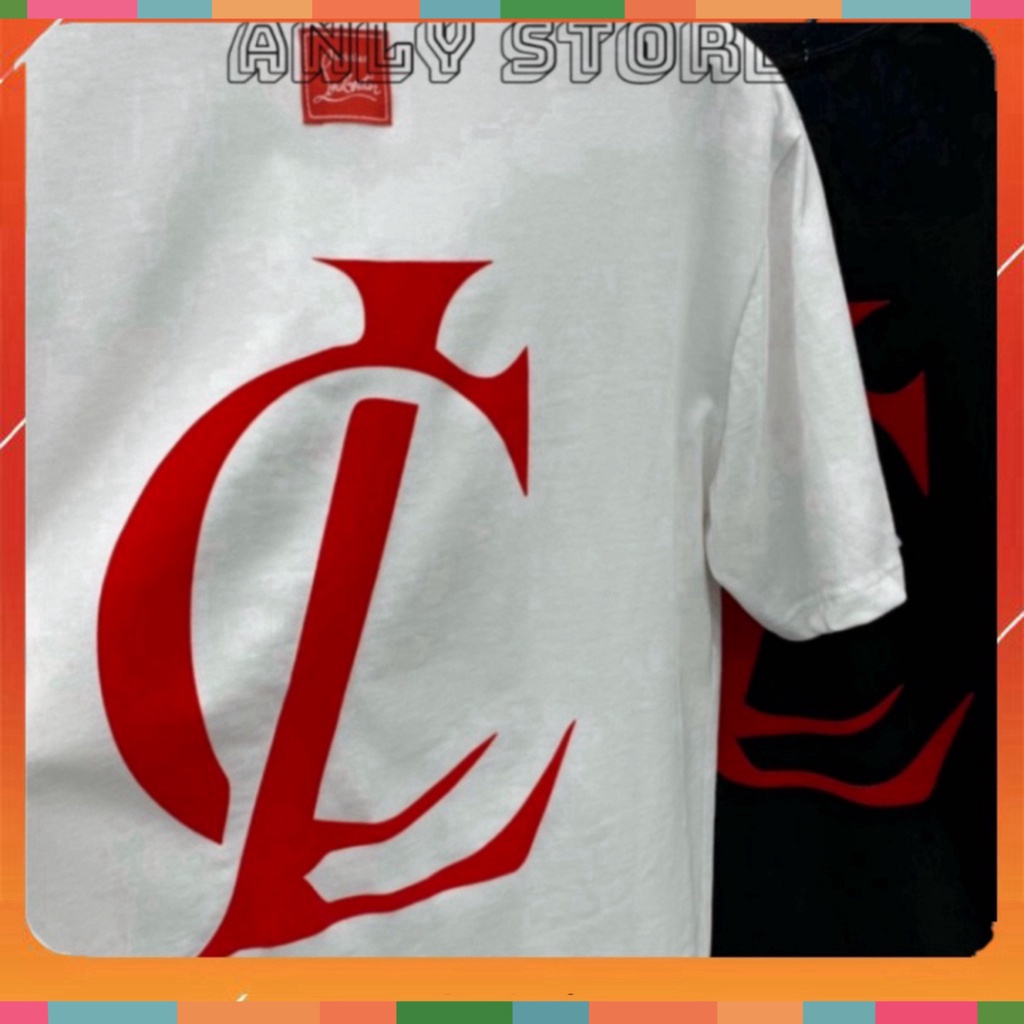 Áo Phông Nam Nữ Premium Cotton In Chữ Louboutin Logo Đỏ Hai Mặt - Áo Thun Nam Nữ Form Rộng U | BigBuy360 - bigbuy360.vn