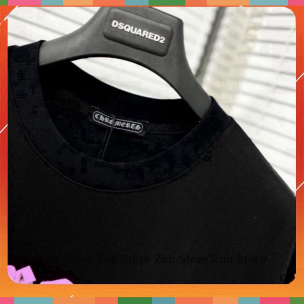 Áo Phông Nam Nữ Premium Cotton in Chữ Chrome Hearts 1989. Ao thun Unisex hotrend 2023. | BigBuy360 - bigbuy360.vn