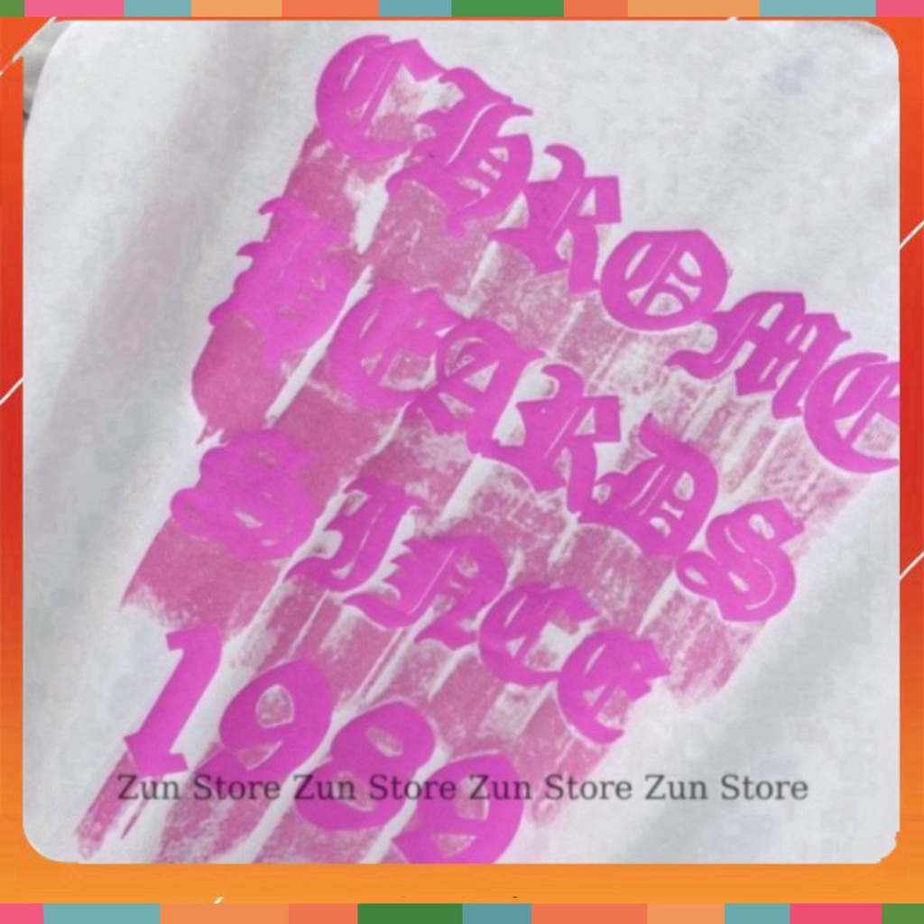 Áo Phông Nam Nữ Premium Cotton in Chữ Chrome Hearts 1989. Ao thun Unisex hotrend 2023. | BigBuy360 - bigbuy360.vn