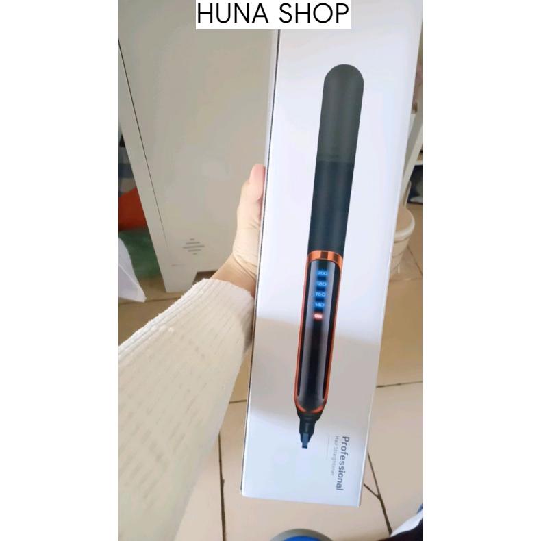 Máy ép duỗi tóc, máy làm thẳng tóc Hàn Quốc cao cấp 3 trong 1 cao cấp HUNA SHOP A12