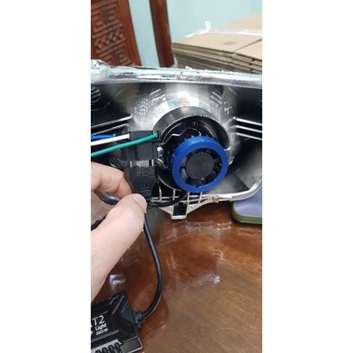 Bóng pha led bi cầu mini T2 Light chân H4.