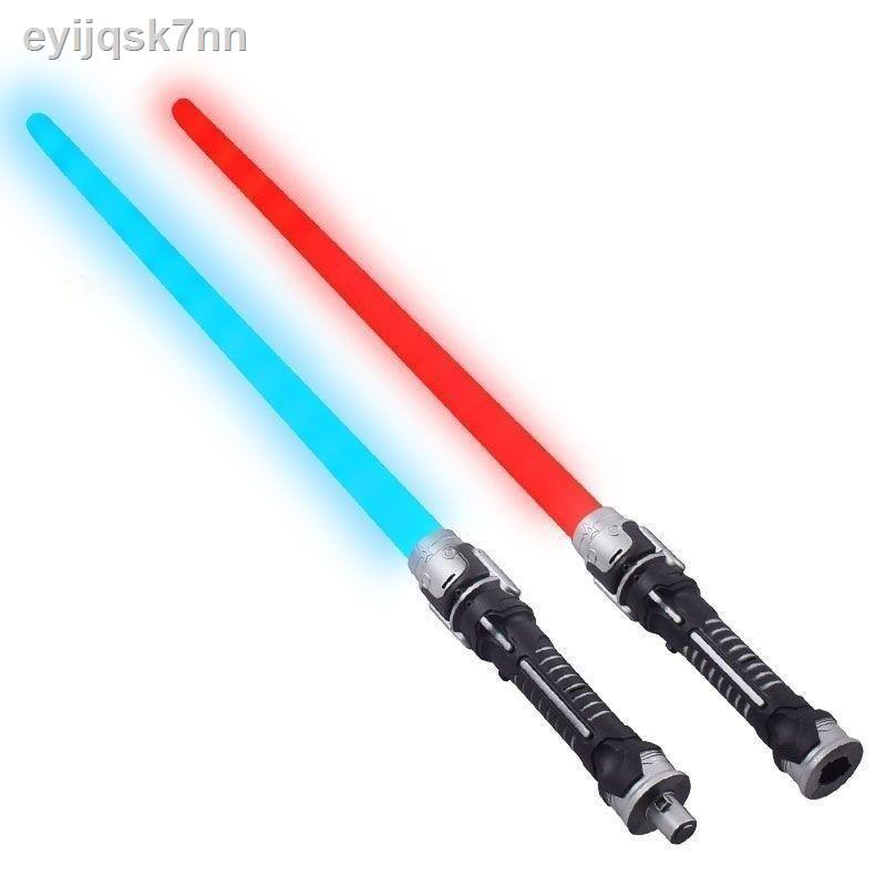 (Giá Hủy Diệt)✌┇✠eyijqsk7nnSet 2 Thanh Kiếm Ánh Sáng Lấp Lánh 1 Cái "Star Wars” Đồ Chơi Hóa Trang Saber Dành Cho Trẻ Em
