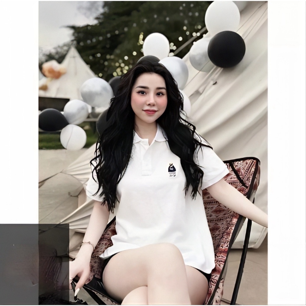 Áo Polo gấu Áo Polo đôi nam nữ freesize cực xinh chất da cá nhẹ dày vừa phải thấm hút tốt