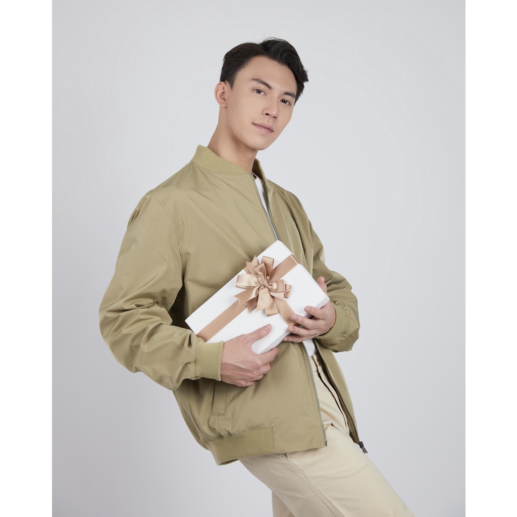 Áo khoác gió nam dáng bomber trẻ trung thương hiệu 360 Boutique 2 lớp cao cấp - AKGTK306