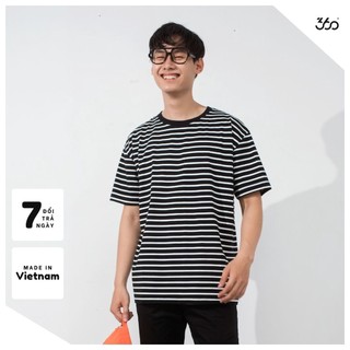 Áo Thun Cổ Tròn Kẻ Ngang Thương Hiệu 660 Boutique Chất Vải Cotton - Apttk284