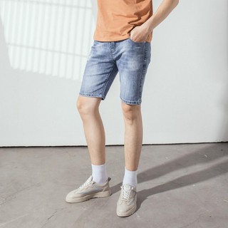Quần Sooc Jean Nam 660 Boutique Quần Short Bò Xanh Đậm - Qsjtk002