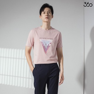 Áo Thun Nam Ngắn Tay 660 Boutique Áo Thun Nam Không Cổ In Họa Tiết - Aphtk031