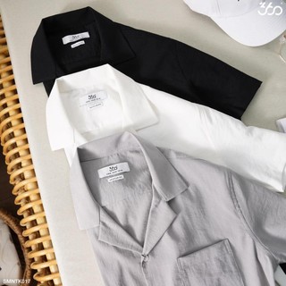 Áo Sơ Mi Nam Cộc Tay 660 Boutique Áo Sơ Mi Cổ Vest, Có Túi Ngực - Smntk017