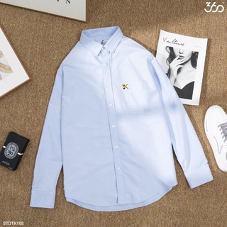 Áo Sơ Mi Nam Tay Dài 660 Boutique Áo Sơ Mi Nam Cổ Bẻ Thêu Hình Ở Túi Ngực - Stdtk108