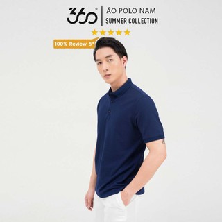 Áo Polo Nam 660 Boutique Ngắn Tay Màu Xanh Tím Than - Apltk009