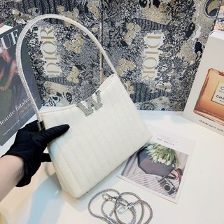 Túi wang sọc quai đính đá size 24 nobox