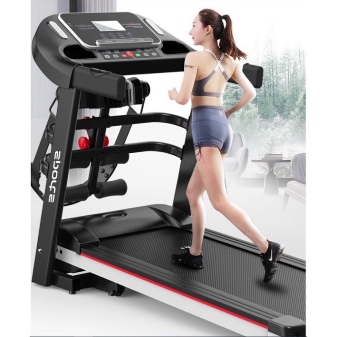 [ Miễn phí ship và lắp đặt Máy chạy bộ điện đa năng SPORT A7, tích hợp máy rung, gập bụng ! (giảm thêm 10% đối với khác