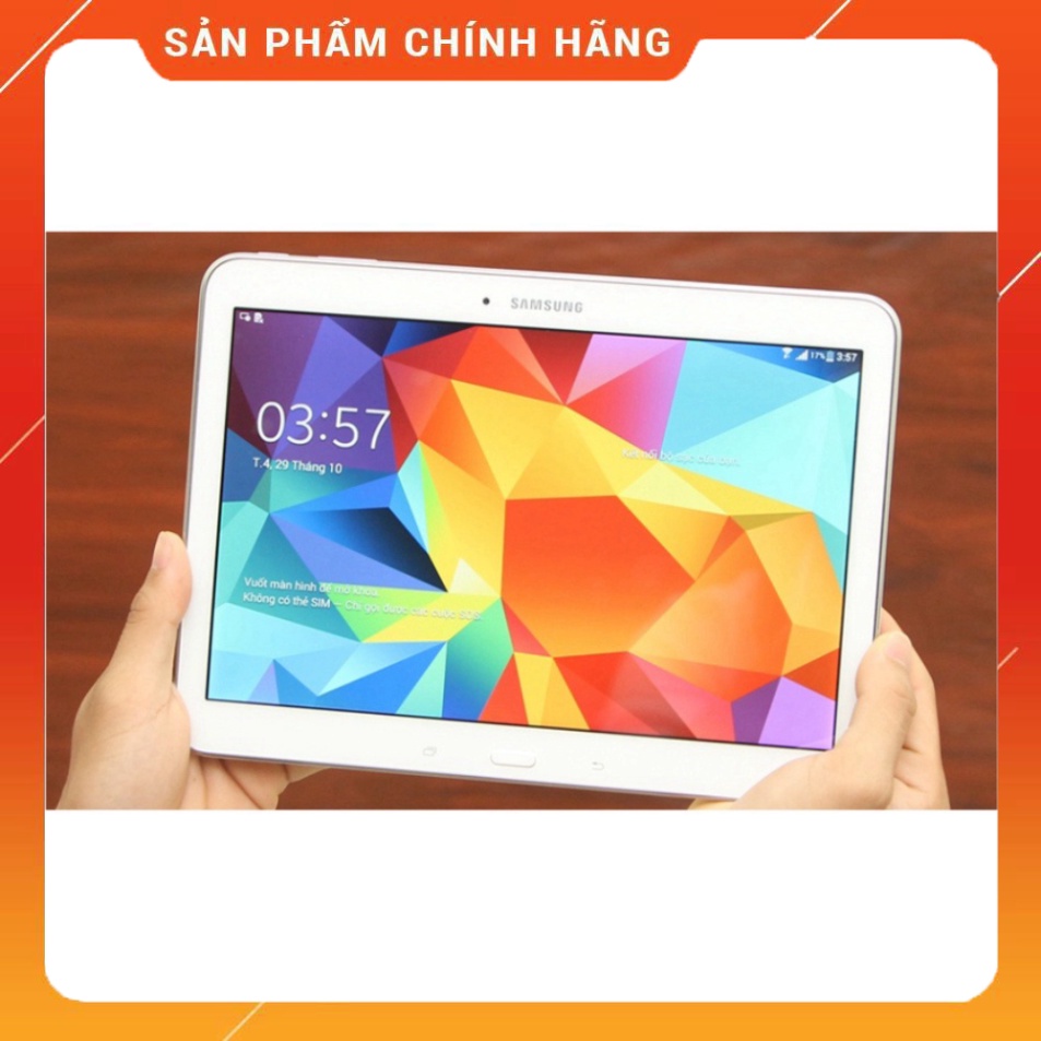 Máy tính bảng SAMSUNG Galaxy Tab 4 10.1 mới nguyên bản. Hàng chính hãng bảo hành 1 năm