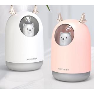 Máy phun sương tạo độ ẩm humidifier m106 hình gấu