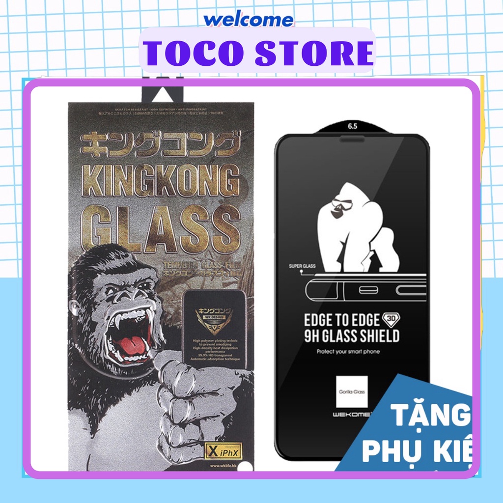 Kính cường lực iphone KingKong full màn 6/6s/6plus/6splus/7/8/7plus/8plus/x/xs/xsmax/11/12/13/14/pro/promax - ORIO