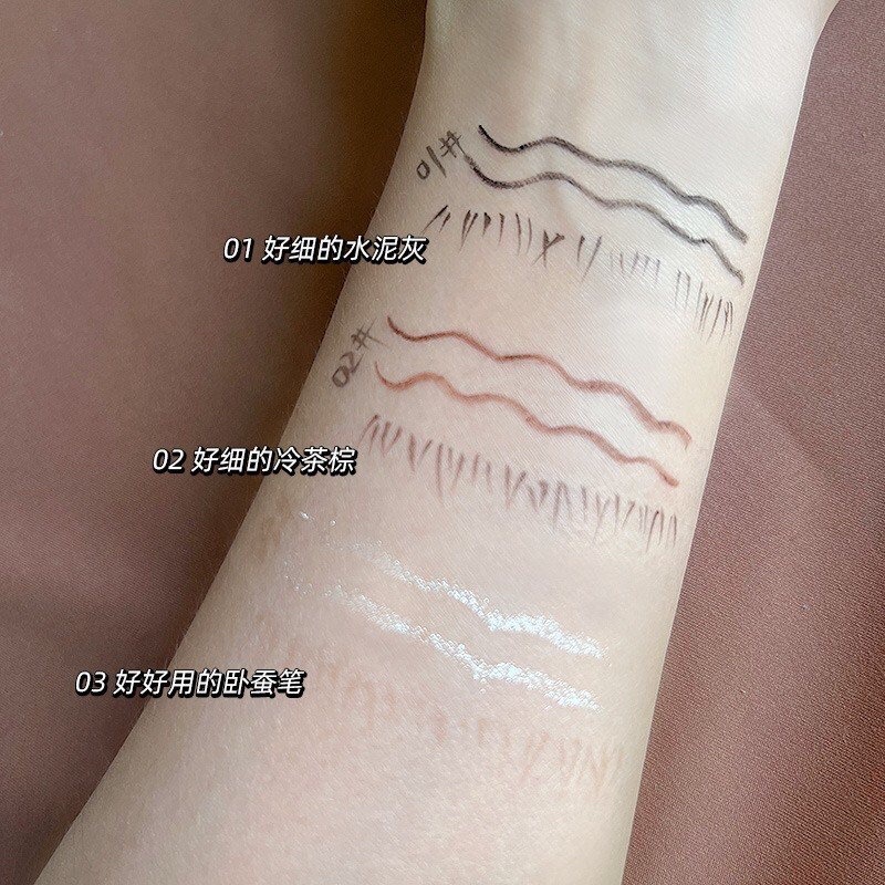 Kẻ mắt 2 đầu siêu mảnh 0.01mm lâu trôi