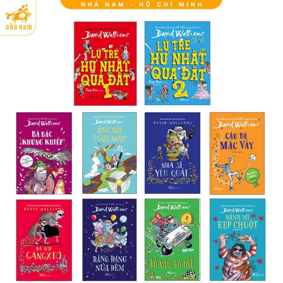 Sách - Series văn học thiếu nhi của tác giả David Walliams