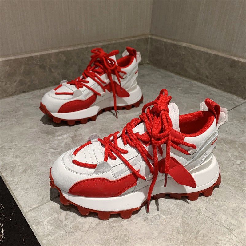 Giày Thể Thao Đế Dày Buộc Dây Dễ Phối Đồ Thời Trang Cho Nữ