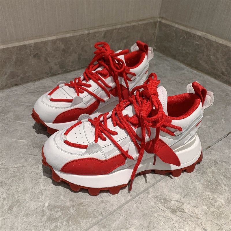 Giày Thể Thao Đế Dày Buộc Dây Dễ Phối Đồ Thời Trang Cho Nữ