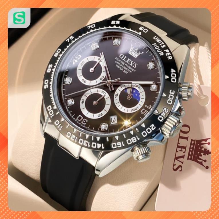[SHOP MOI] Đồng hồ nam chính hãng Olevs 2875  phát sáng chống nước Rolex