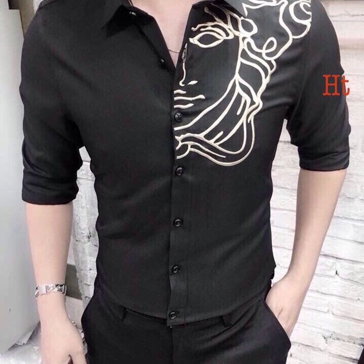áo sơ mi siêu đẹp siêu hót logo cô gái.kiểu dáng phù hợp với nhiều hoàn cảnh