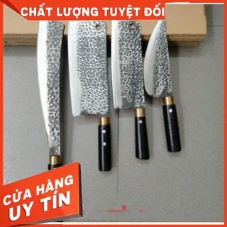 Bộ dao 4 món chuyên dụng, bộ dao 4 món hàng thép chuân f11