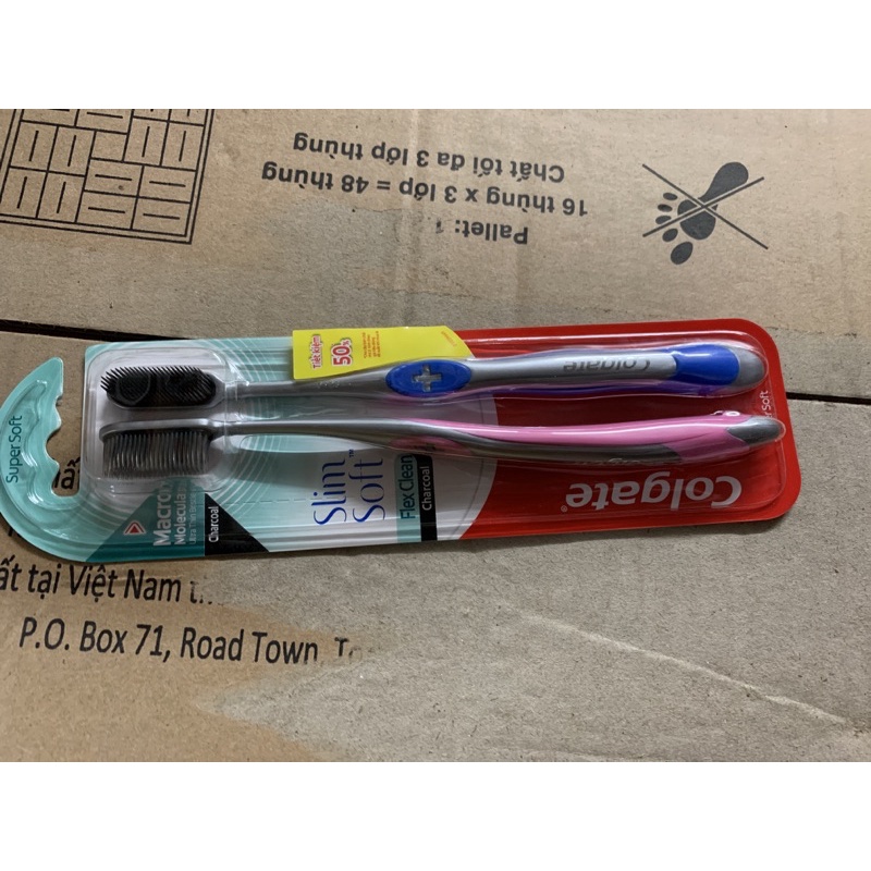 Combo 2 bàn chải. 5 bàn chải  Congat Slimsorft chăm sóc nướu