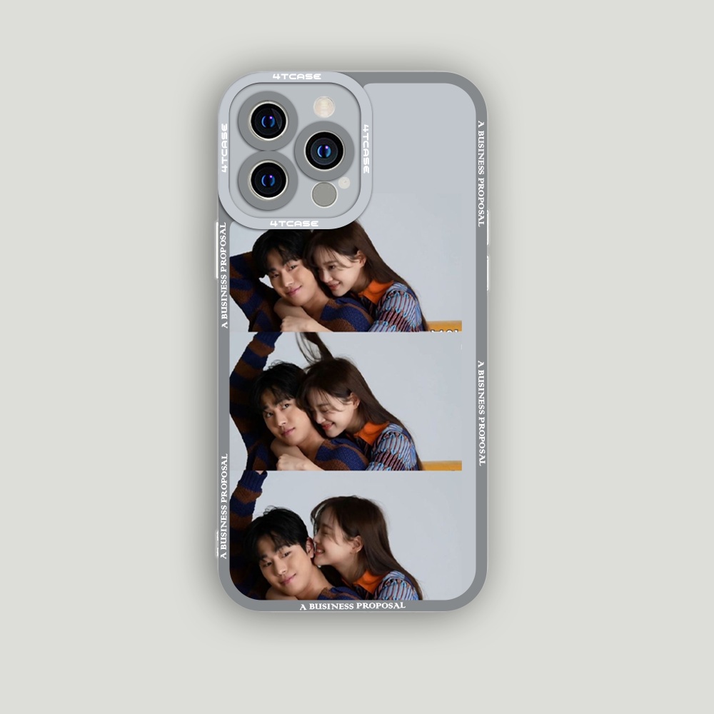 Ốp iphone cạnh vuông 4tcase cặp đôi hẹn hò chốn công sở 6/6s/7/7plus/8/8plus/x/xr/xs/11/12/13/pro/max/plus/promax/14prm