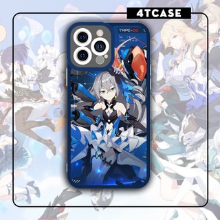 Ốp iphone cạnh vuông 4Tcase Bronya Honkai Impact 3 6/6s/7/7plus/8/8plus/x/xr/xs/11/12/13/pro/plus/promax/14prm