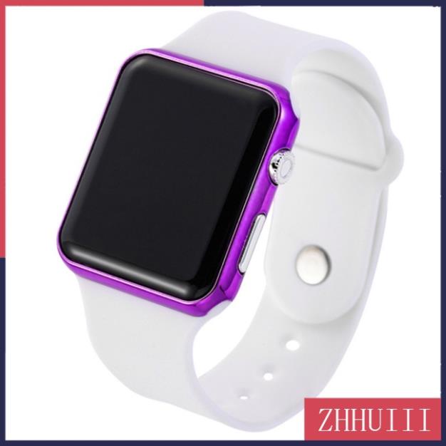 Đồng Hồ Điện Tử Thể Thao Mặt Vuông Có Đèn LED Dây Cao Su Thời Trang Cho Nam Nữ AO10 | BigBuy360 - bigbuy360.vn