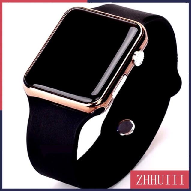 Đồng Hồ Điện Tử Thể Thao Mặt Vuông Có Đèn LED Dây Cao Su Thời Trang Cho Nam Nữ AO10 | BigBuy360 - bigbuy360.vn