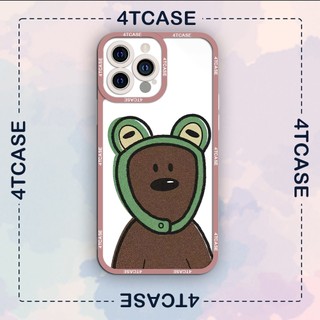 ốp iphone trong in hình gấu teddy dễ thương 6/6plus/6s/6splus/7/7plus/8/8plus/x/xr/xs/11/12/13/pro/max/plus/promax