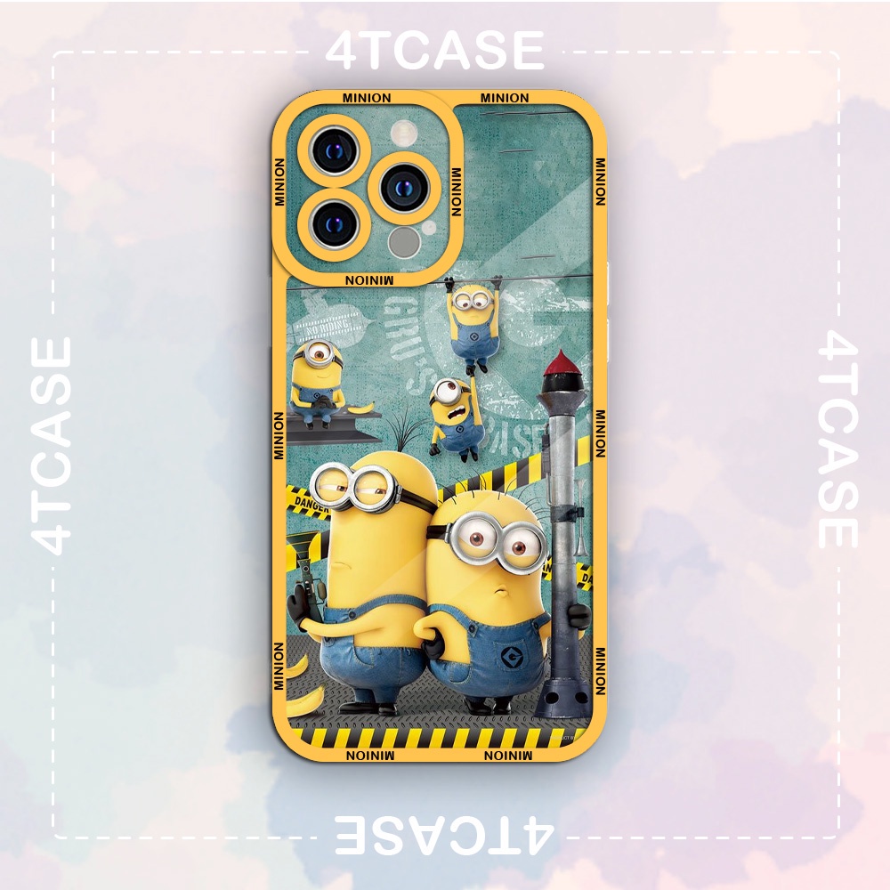 Ốp minions in hình siêu xinh dễ thương 6/6plus/6splus/7/7plus/8/8plus/x/xr/xs/11/12/pro/max/plus/promax