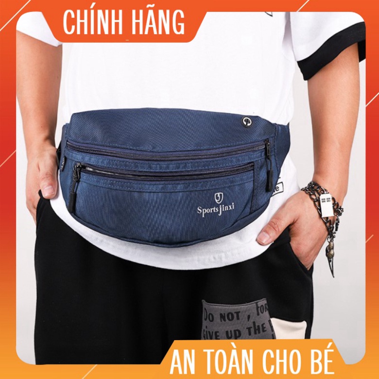 Túi chạy bộ chính hãng Jinxi Túi đeo bụng thể dục Jin06 to Túi đeo thắt lưng chạy bộ Túi đeo hông đựng điện thoại sdd19