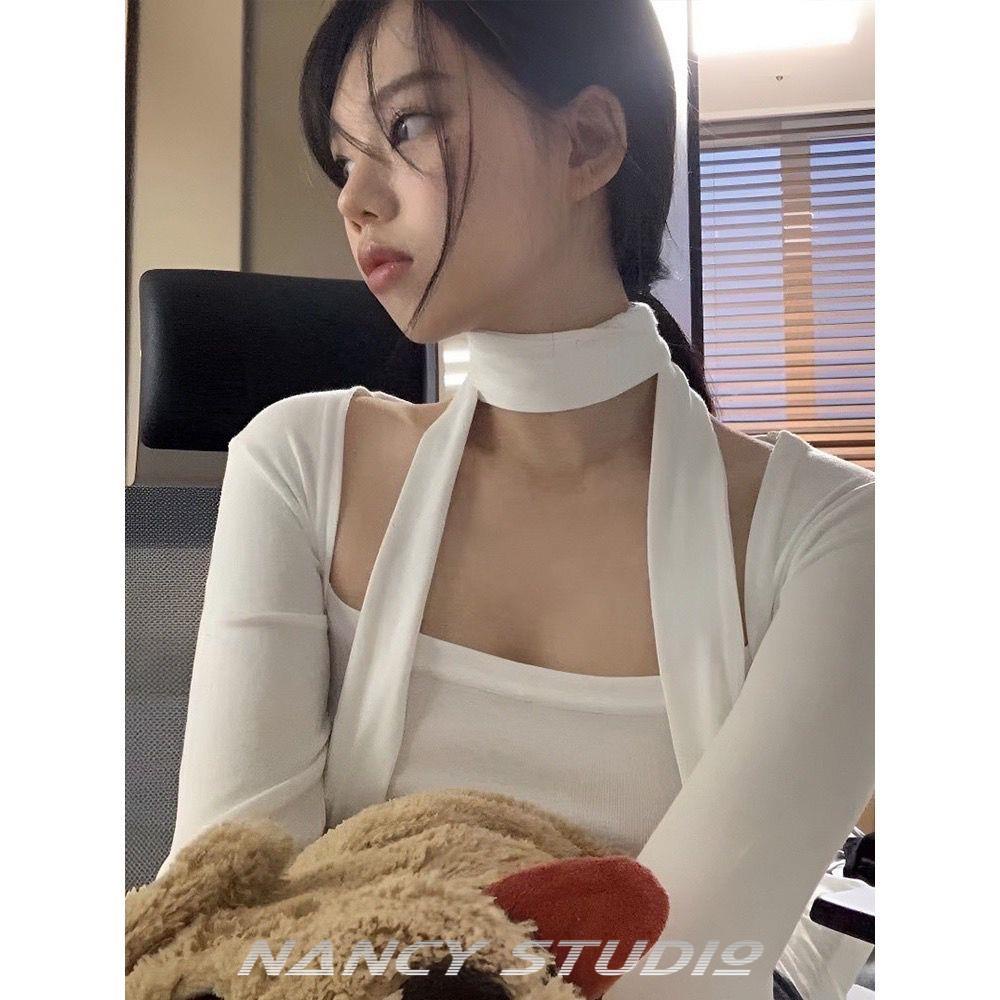 Khăn Quàng Cổ Chiffon Lụa Phong Cách Hàn Quốc Thời Trang Mùa Hè 2023