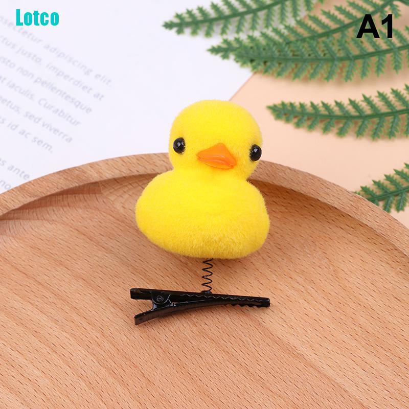 Lotco Kẹp Tóc Hình Chú Vịt Vàng Nhỏ Xinh Đáng Yêu Cho Bé Gái