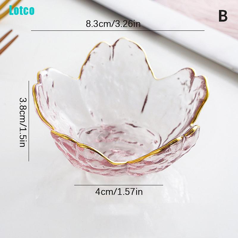 Lotco Chén Thủy Tinh Mini Đựng Nước Chấm Phong Cách Nhật Bản