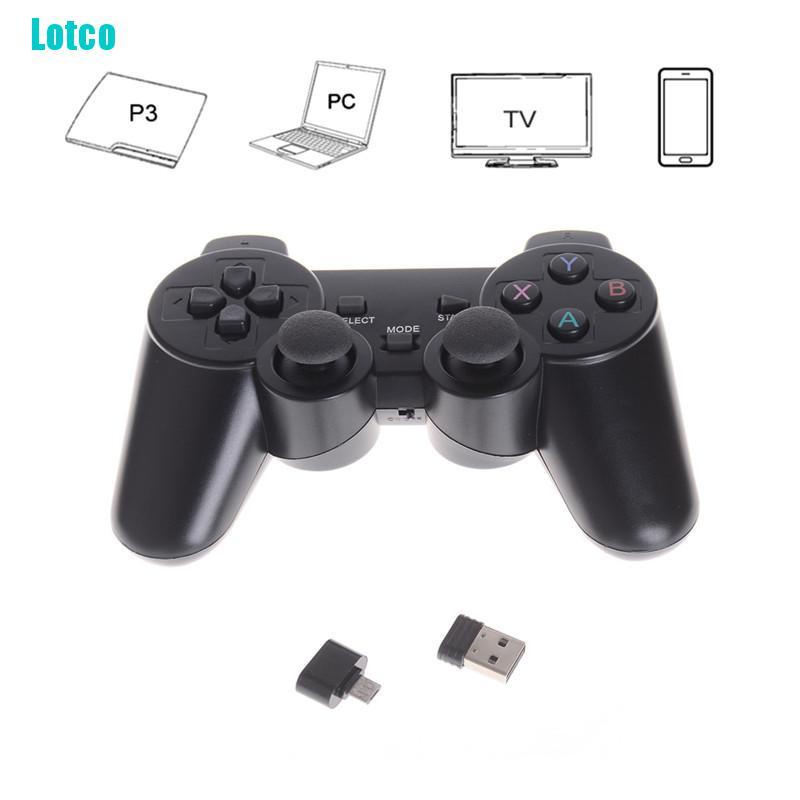 Tay Cầm Chơi Game Không Dây 2.4Ghz Cho Ps3 Pc Tv Box