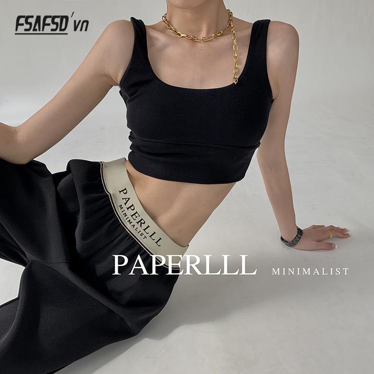 Quần Dài Ống Rộng Lưng Cao Co Giãn Thời Trang Xuân Thu Dành Cho Nữ