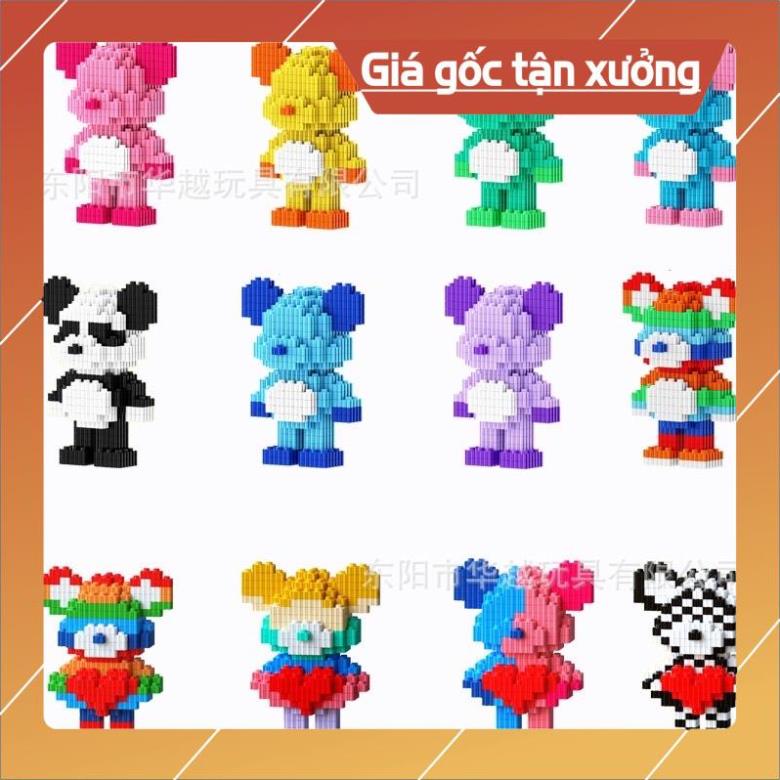 Mô hình lắp ráp 3d các nhân vật hoạt hình đáng yêu,xinh xắn cho bé yêu