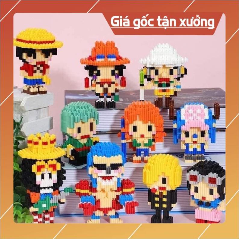 Mô hình lắp ráp 3d các nhân vật hoạt hình đáng yêu,xinh xắn cho bé yêu