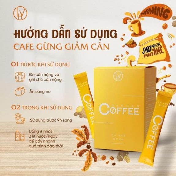 Cà Phê Gừng Giảm Cân Ginger Coffee Chính Hãng