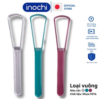 Cạo lưỡi set 3 chiếc inochi Okina loại vuông cao cấp làm sạch loại bỏ hôi miệng - Gia dụng MKS79