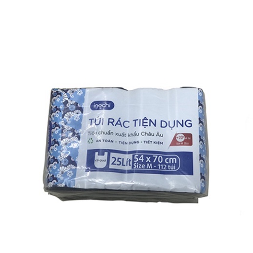 Túi rác 4 cuộn có màu tiện dụng Soji Inochi